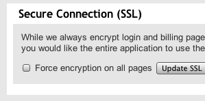 SSL encrypts all data transmission to and from our servers to prevent unauthorized access.
